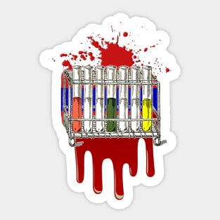 Test tubes Sticker